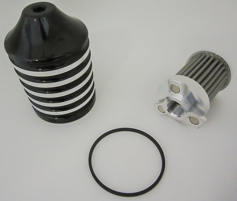 Harddrive EM-0018 Billet Reusable OIL Filter Chrome For Harley Motorcycles 1985-2019