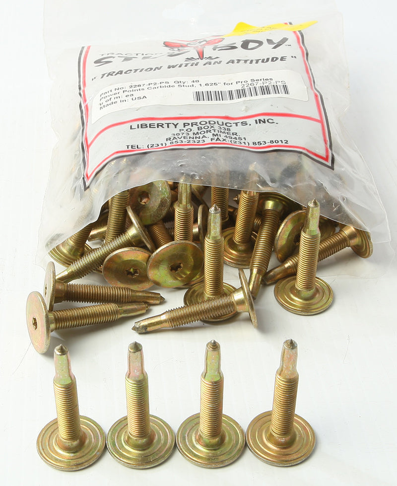 Stud Boy 18-33053 2267-P2-PS POWER POINT PRO SERIES STUDS 1.625" 48/PK