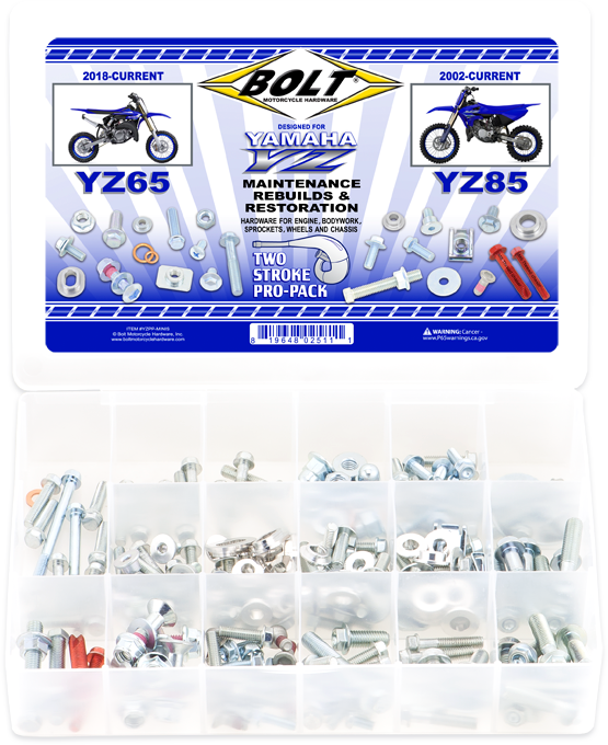 Bolt Propack Yamaha Mini 2 STK Yamaha YZ65/85 - YZPP-MINIS Yamaha YZ 85 / YZ 65 2002-2025