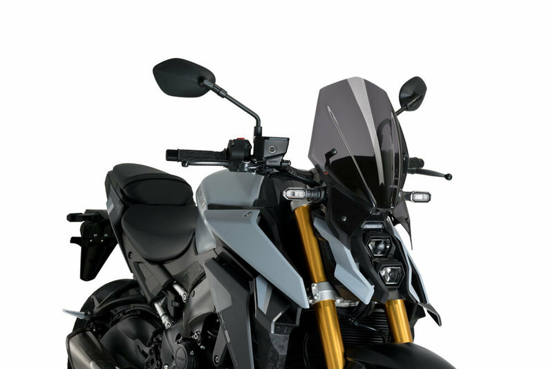 Puig Hi-Tech Parts Windscreen NNG Touring Dark Smoke - 20835F Suzuki 1000F / 1000 2021-2023