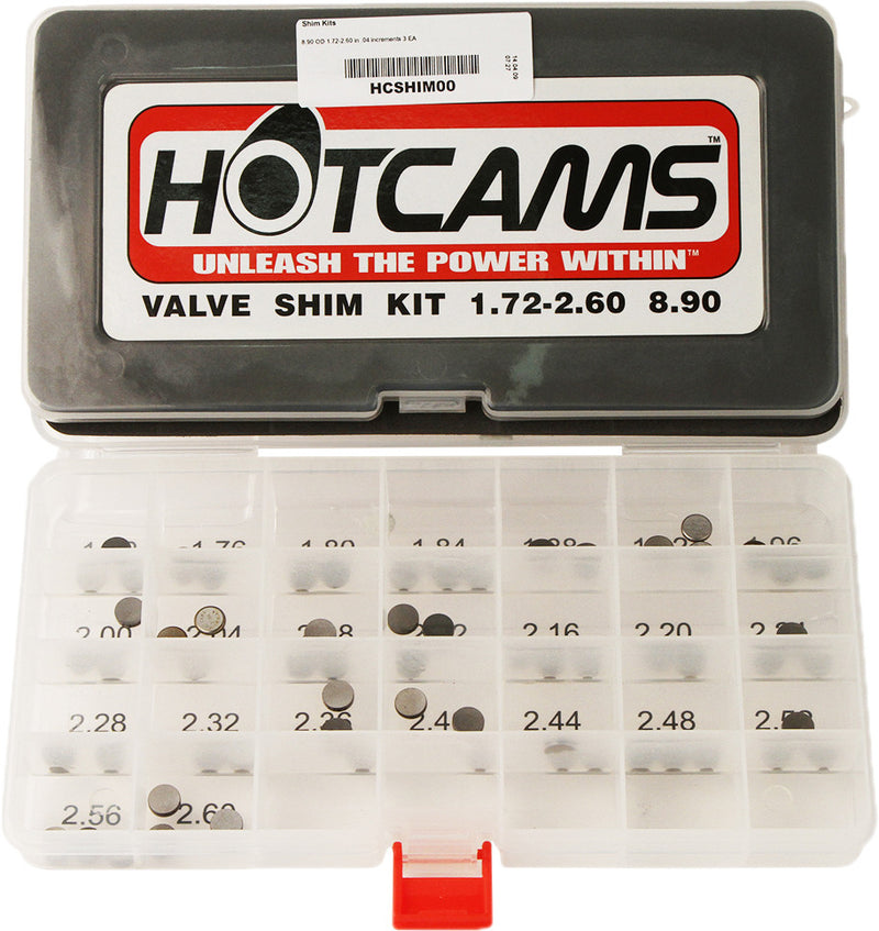 Hot Cams Valve Shim Kit 69PC - HCSHIM00 KTM Dirt Bikes 2003-2025