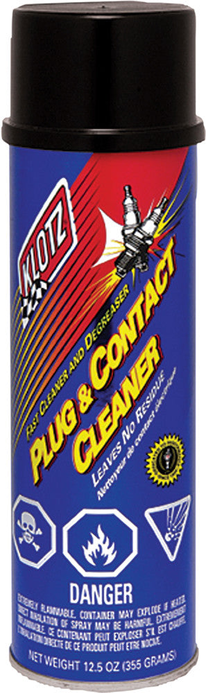 Klotz Oil 842-0146 KL-609 PLUG & CONTACT CLEANER AEROSOL 12.5OZ
