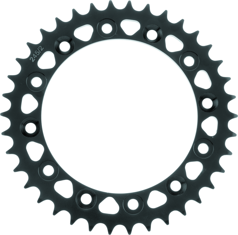 BikeMaster 965105 Honda Rear Steel Sprocket 520 38T - Black - Photo - Primary