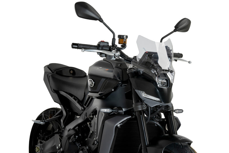 Puig Hi-tech Parts 561-22077 22077W WINDSCREEN NAKED NEW GEN CLEAR SPORT YAM