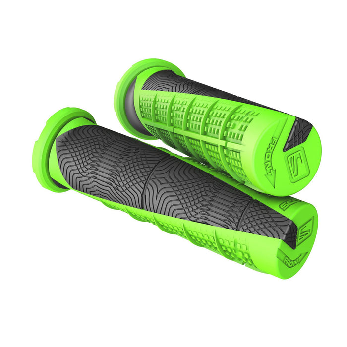 SCOTT 0630-2986 217892-5043 Deuce ATV Grips Grips - Deuce - ATV - Black/Neon Green