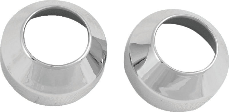 Bikers Choice 493150 84-17 41MM Wide Glide Chrome Fork Boot Covers Pr - Photo - Primary