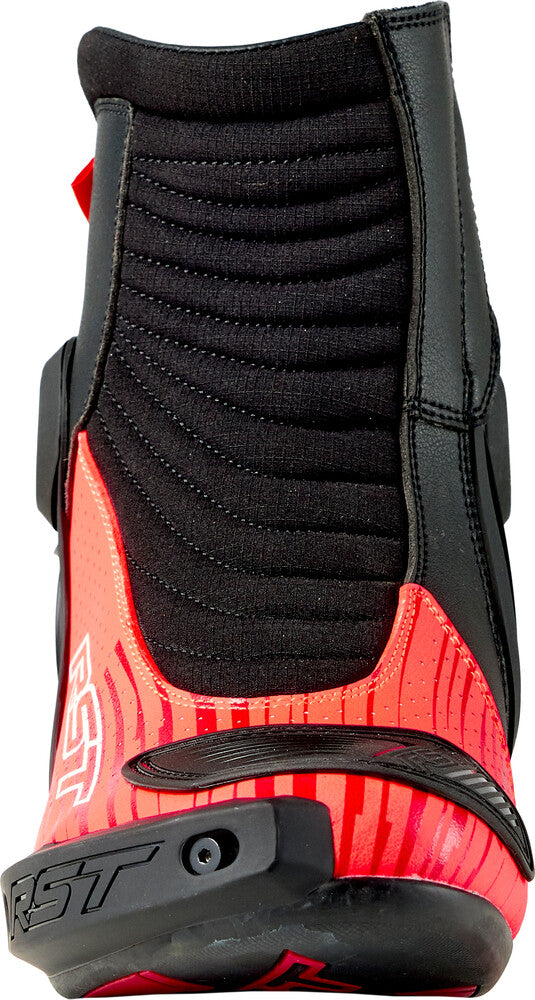 Rst 556-3697247 103697F.RED-47 TRACTECH EVO D3O SHORT BOOT BLACK/FLO RED 13