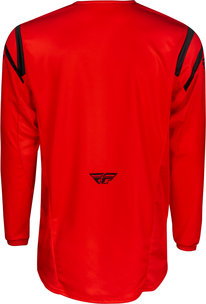 Fly Racing 378-522S 378-522S KINETIC CENTER JERSEY RED/BLACK SM