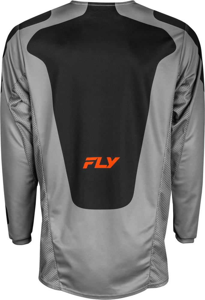 Fly Racing 378-422M 378-422M KINETIC SYM JERSEY GREY/ORANGE/BLACK MD