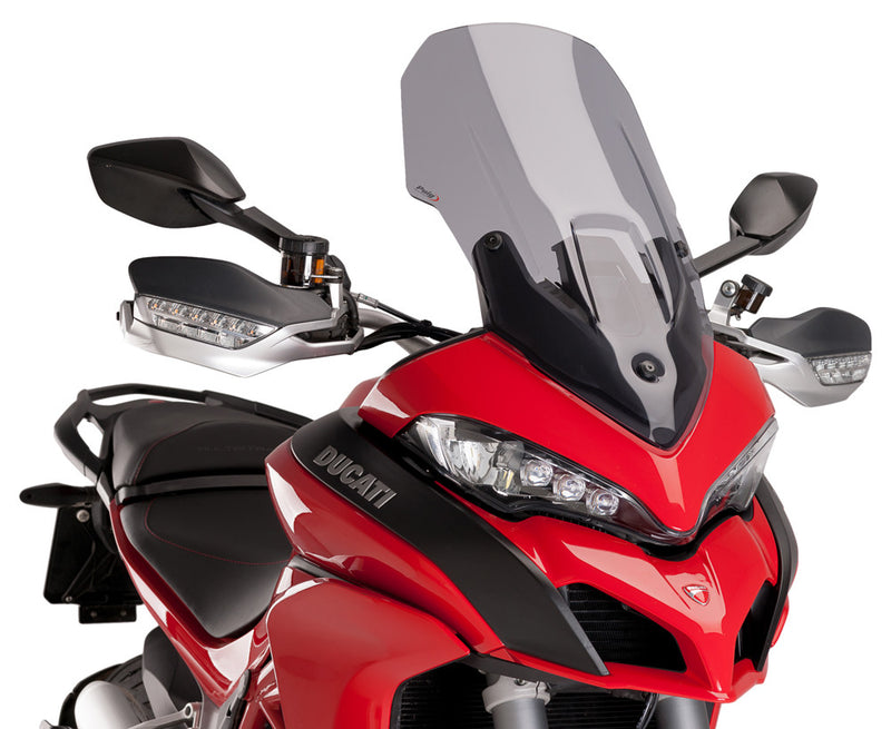Puig Hi-Tech Parts Windscreen Touring Smoke - 7623H Ducati Multistrada 2015-2021
