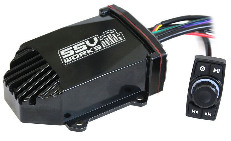 Ssv Works Bluetooth Rocker Switch With AUX-Input - 200-WP-MRB2R