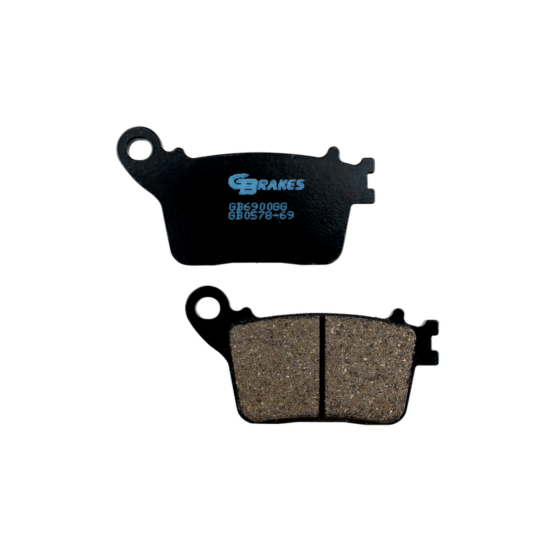 Gbrakes Brake Pads Semi Metallic - GB0578-69 For Kawasaki Ninja 2011-2024 | Suzuki 1000 / 600 / 750 2009-2018