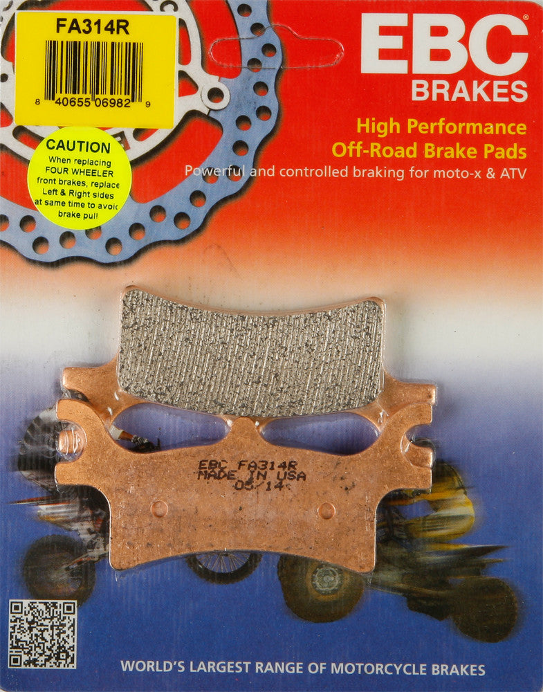 Ebc 15-314R FA314R BRAKE PADS
