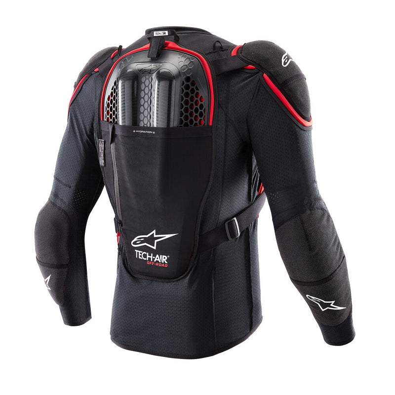 Alpinestars 482-00241M 6507123-13F-M TECH-AIR OFF-ROAD SYSTEM BLACK/RED MD