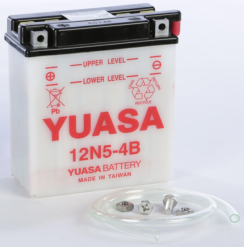 Yuasa Battery 12N5-4B Conventional - YUAM2250B Honda Scrambler / SL175K Motorsport / SL350K Motorsport 1970-1972
