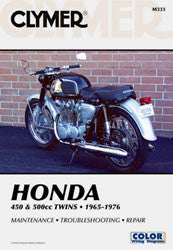 Clymer Repair Manual Honda CB450/500T - CM333 Honda CL450K Scrambler / CB450K / CB500T / CB500T Twin 1967-1976