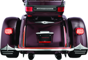 Kuryakyn 7220 Rear Mud Flaps For Trikes Chrome - User 1