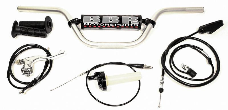 Bbr Motorsports Handlebar Kit Bars + Ctls - 510-KLX-1105 Kawasaki 110 2003-2020