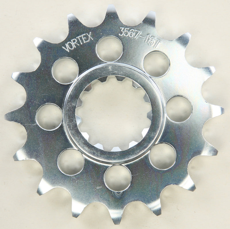 Vortex 3-356716 3567-16 FRONT CS SPROCKET STEEL 16T-525 YAM