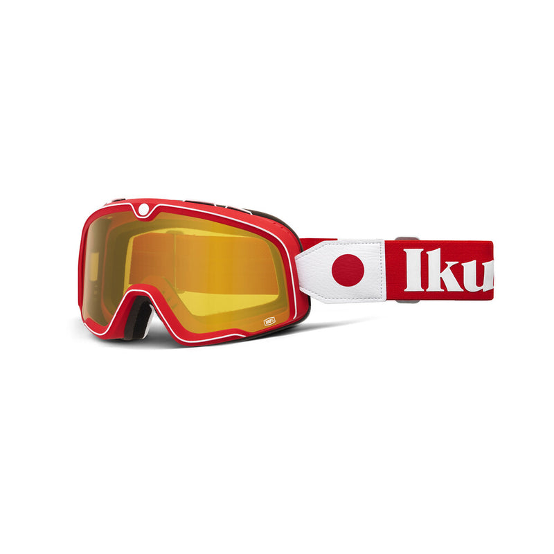 100% 610-5375 50000-00028 BARSTOW GOGGLE TEAM IKUZAWA MIRROR RED LENS
