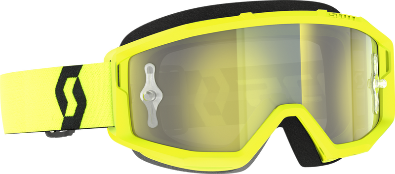 Scott 51-5532 278597-1017289 PRIMAL GOGGLE YELLOW/BLACK YELLOW CHROME WORKS