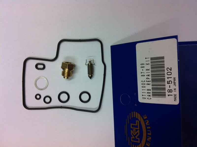 K&l Supply Carburetor Repair Kit - 18-5102 Honda VT1100C Shadow / VT800C Shadow 1987-1989