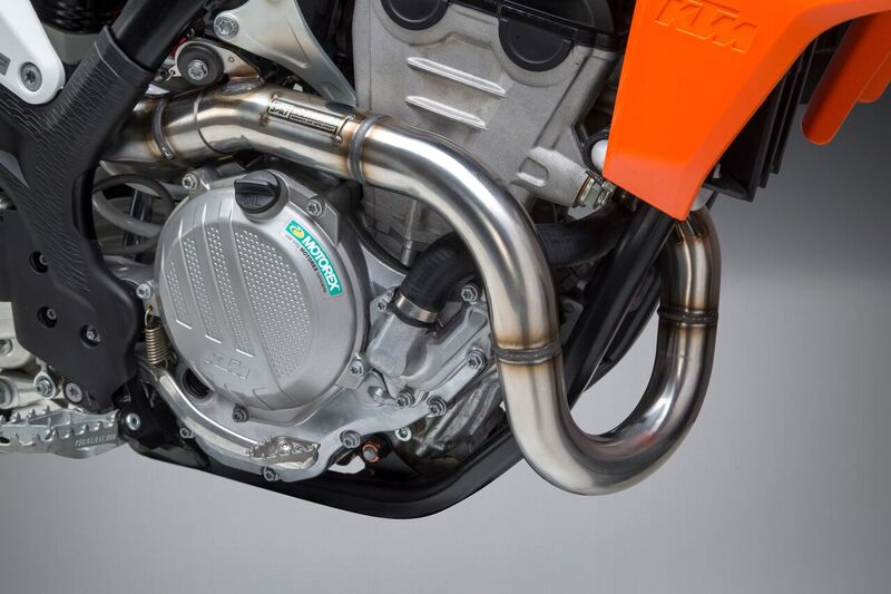 Yoshimura 961-4414 262532D320 RS-4 SO SS/AL/CF SLIP-ON KTM/HUS 250/350