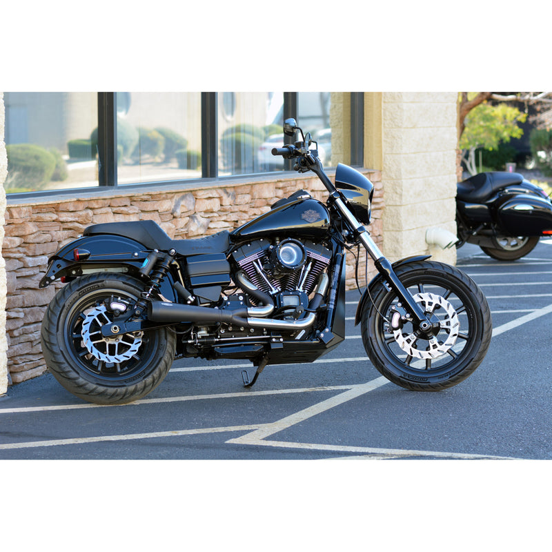 Trask Assault 2-Into-1 Exhaust System - TM-5020BK For Harley Motorcycles 2006-2017