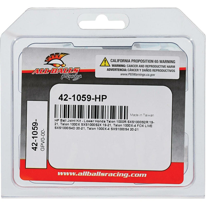 All Balls Ball Joint Kit HP - 42-1059-HP Honda Talon 2019-2025