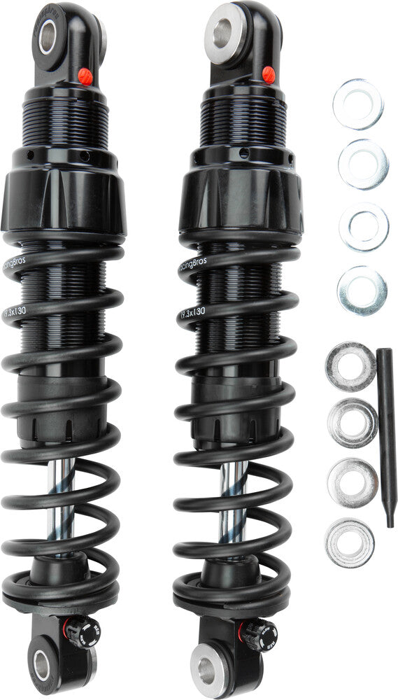Harddrive R0800142-1 Monotube Shock Adjustable 12.5" Standard For Harley 1982-2022