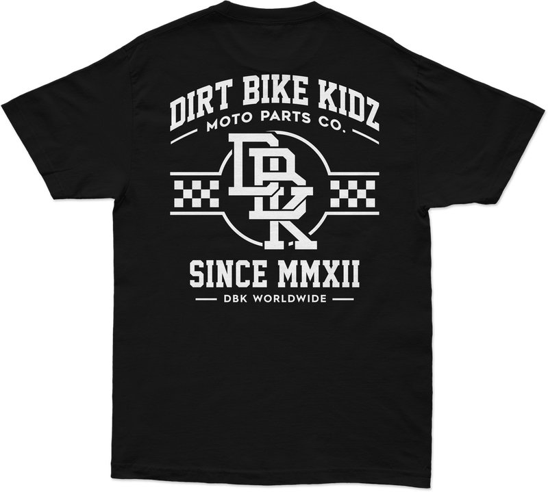 Dbk 325-000072X AT-HOTROD-2X HOT ROD TEE BLACK 2X