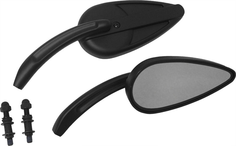 Harddrive 18-157 Mirrors Chrome Vintage Chrome For Harley Motorcycles 1970-2018