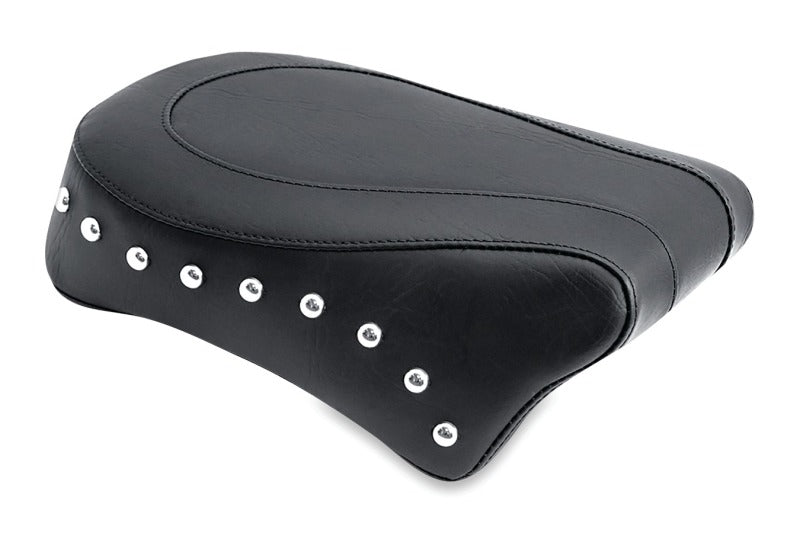 Mustang Motorcycle 76108 Mustang 06-17 Harley Dyna Standard Touring Passenger Seat W/studs - Black - Photo - Primary