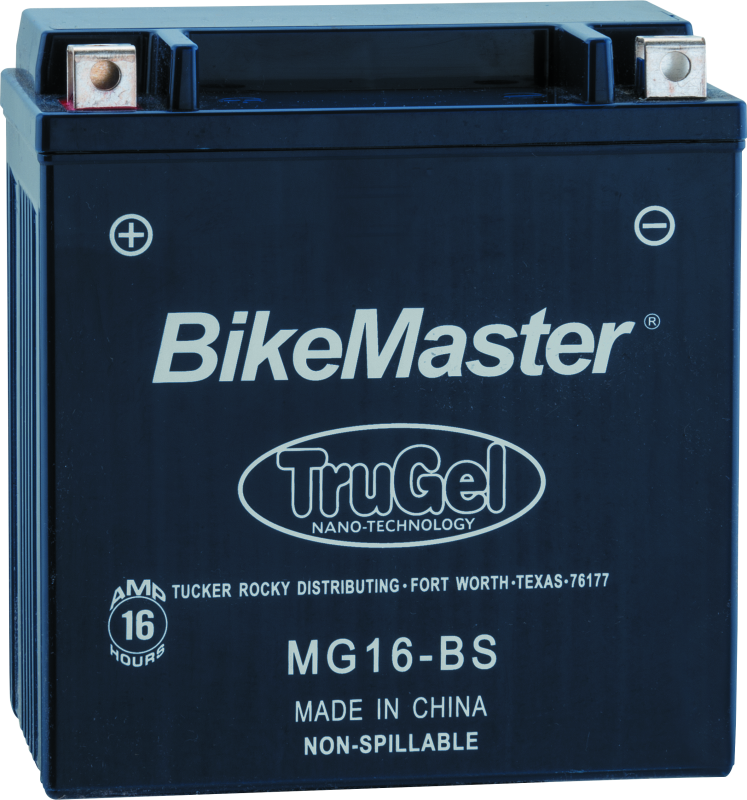 BikeMaster 780520 Trugel Battery - MG16-BS - Photo - Primary