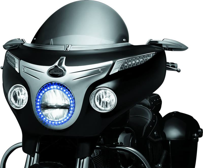 Kuryakyn 5621 Fairing Turn Signal Trim Indian Chrome - User 1