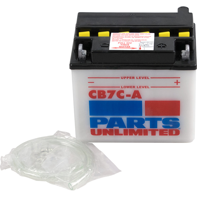 PARTS UNLIMITED RCB7CA Heavy-Duty Battery Battery - YB7C-A