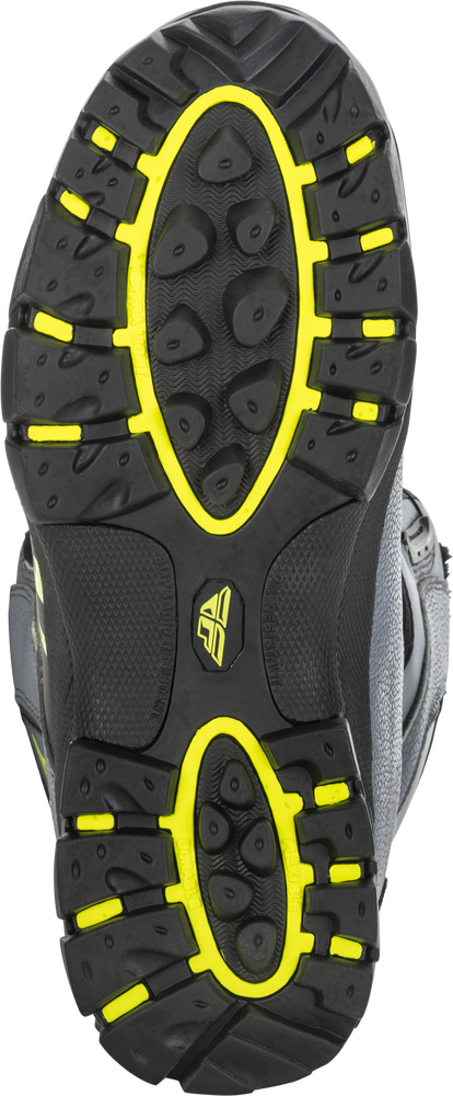 Fly Racing 361-96707 361-96707 MARKER BOA BOOT BLACK/GREY/HI-VIS SZ 07