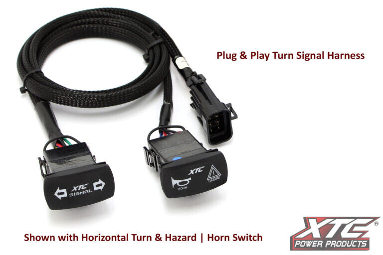 Xtc Power Products Auto Turn Signal Kit W Horn AND Front DRL Lights CAN Yamaha Wolverine 2018 - ATS-YAM-S3-DRL Yamaha Wolverine 2018