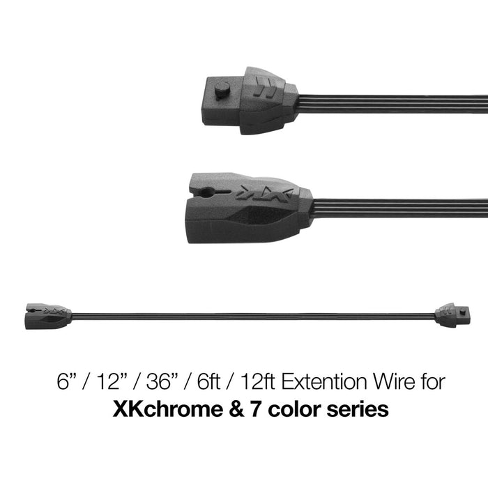 Xk Glow 653-0037 XK-4P-WIRE-36 36IN 4 PIN EXTENSION WIRE