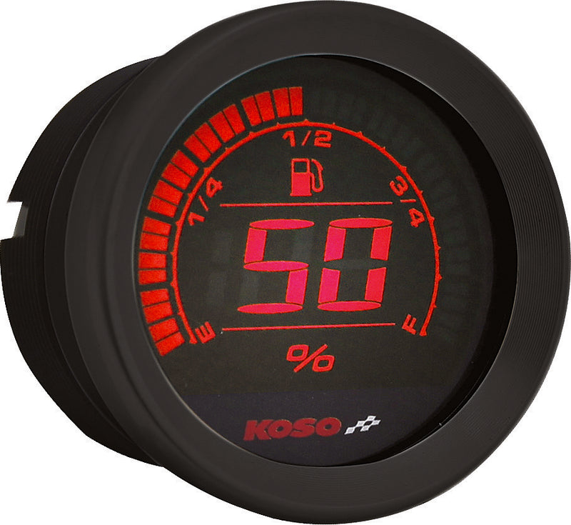 Koso North America Digital Gauge Cluster Black Bezel Flht AND Fltr - BA050903 For Harley Touring 2004-2013