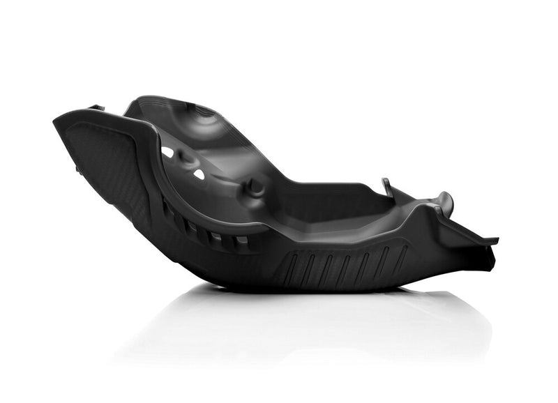 Acerbis Skid Plate Black White - 2791635229 KTM EXC-F 250 / EXC-F 350 / XCF 350 / XCF 450 2020-2023