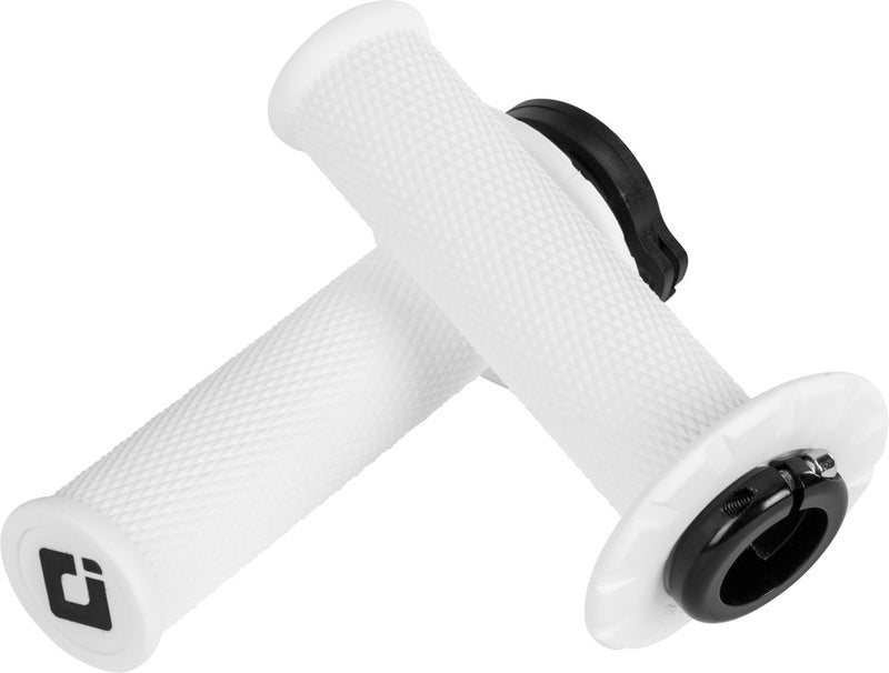 Odi 206-1112 H36NWSW MX V2 LOCK-ON GRIPS NO WAFFLE WHITE (PRO SOFT)