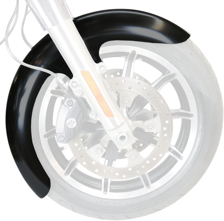 Paul Yaffe Bagger Nation Thicky Fender OEM 16" Thru 19" Black Spacers ` T - THICKY-OEM-14L-B For Harley Touring 2014-2019