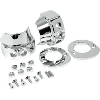 Hawg Halters Inc 750-04153 HSHA-3C-LR 3BTN SWITCH HOUSING ASSM CHROME