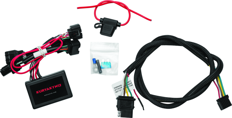 Kuryakyn 2991 Trailer Wiring Kit 5-Wire Honda 18-22 GL1800 - Photo - Primary