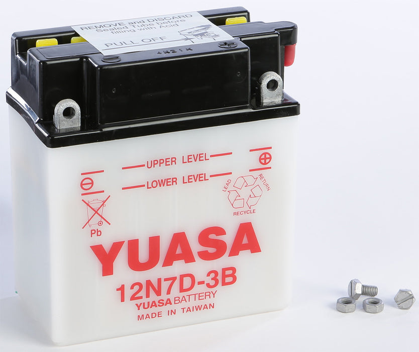 Yuasa 49-1725 YUAM227DB BATTERY 12N7D-3B CONVENTIONAL