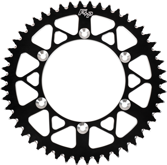 Fire Power 257-331450BK 314-50 BLK REAR SPROCKET ALUMINUM 50T-428 BLK HUSQ/KTM