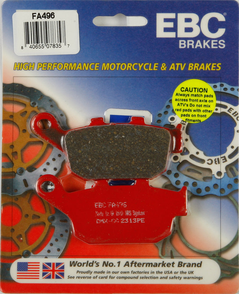 Ebc 15-496 FA496 BRAKE PADS