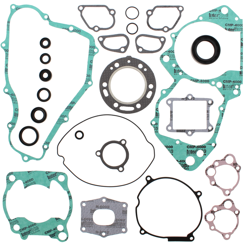 Vertex Complete Gasket SET With OIL Seals - 811256 Honda CR250R 1988