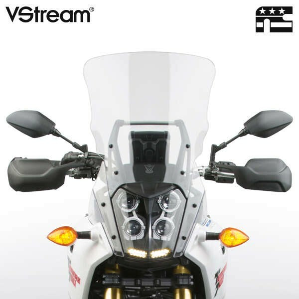 National Cycle 562-5178 N20338 VSTREAM WINDSCREEN SPORT/TOURING LIGHT TINT YAM